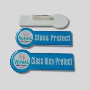 Multicolor Acrylic Badges