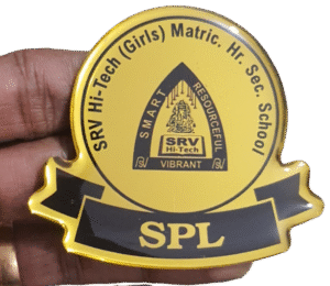 SPL Gold Acrylic Badge